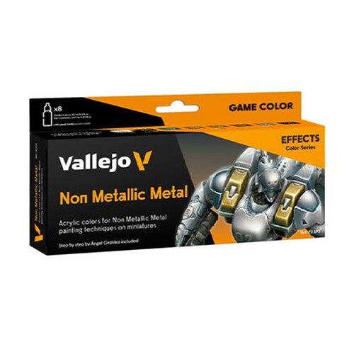 Vallejo Game Colour - Non Metallic Metal 8 Colour Set