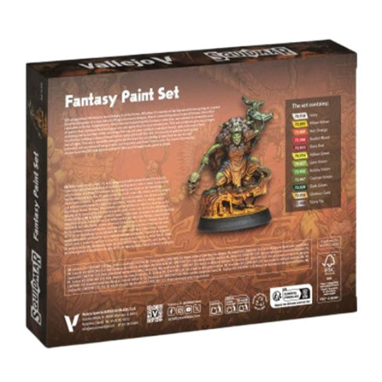 Vallejo Game Colour - Squidmar Miniatures Fantasy Paint Set