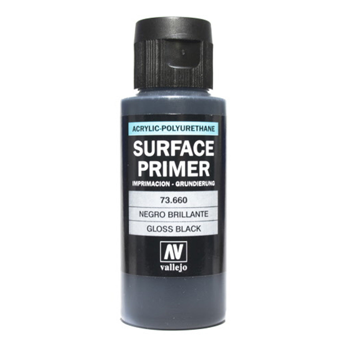 Vallejo Gloss Black Primer 60ml