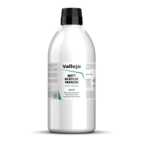 Vallejo Matt Acrylic Varnish 500ml (28.518)
