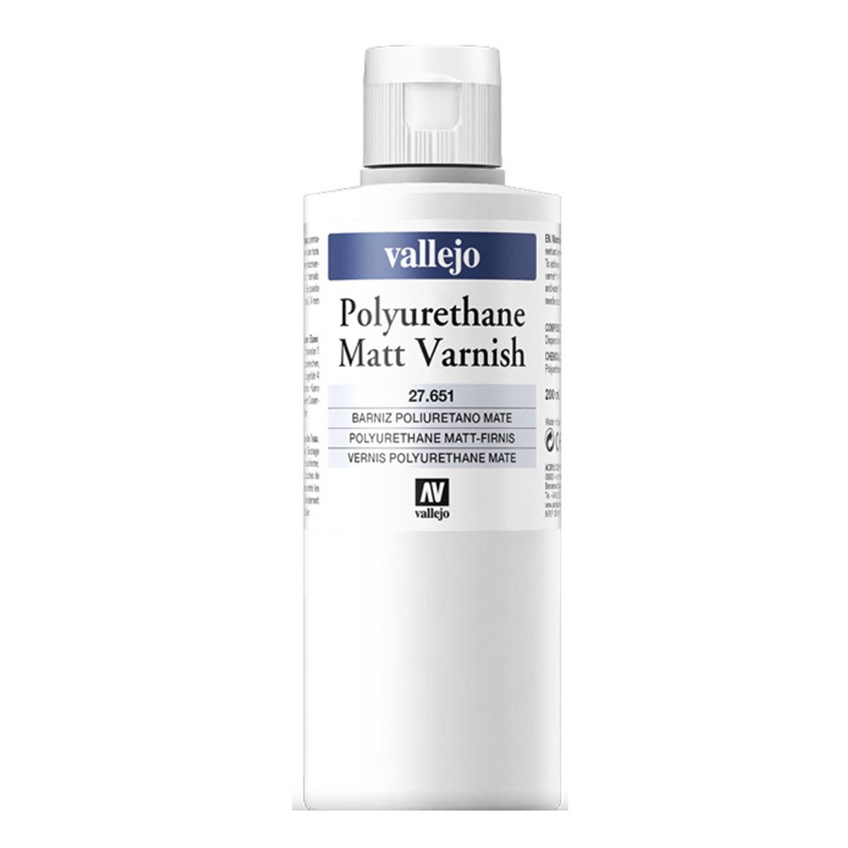 Vallejo Matte Varnish 200ml
