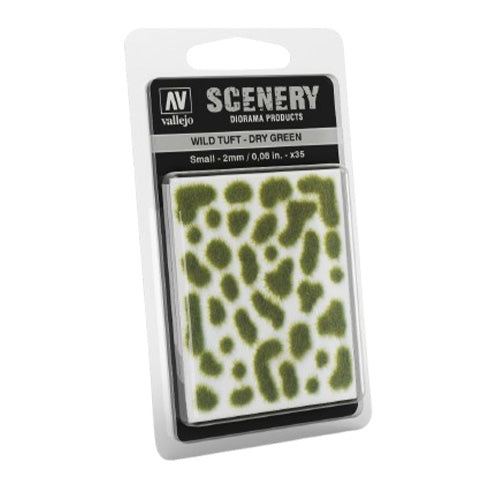 Vallejo Scenery Wild Tufts - Small Dry Green