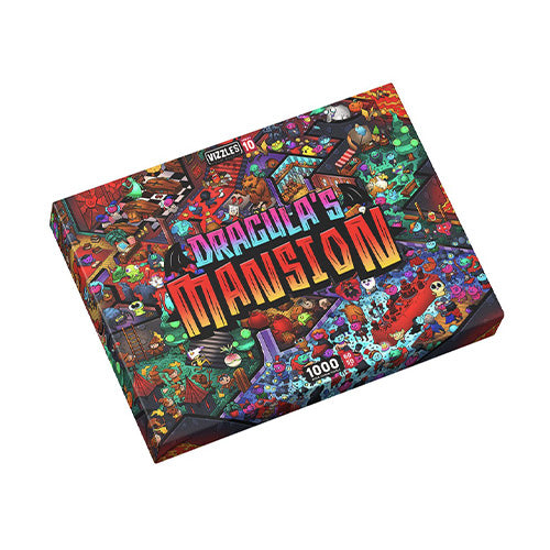 Vizzles Dracula's Mansion 1000pc Jigsaw Puzzle