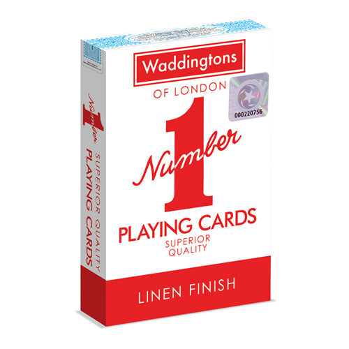 Waddington's No 1 of London Red/Blue Playing Cards (Random Select)