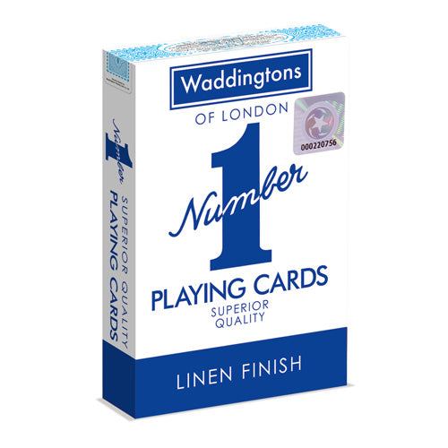 Waddington's No 1 of London Red/Blue Playing Cards (Random Select)