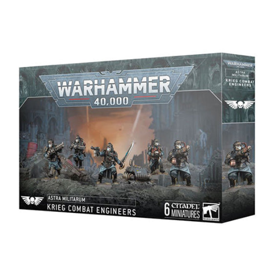 Warhammer 40K Astra Militarum Krieg Combat Engineers
