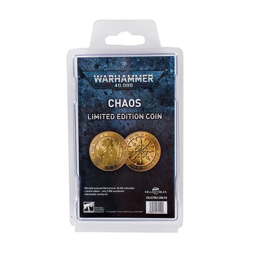 Warhammer 40K Chaos Collectible Coin