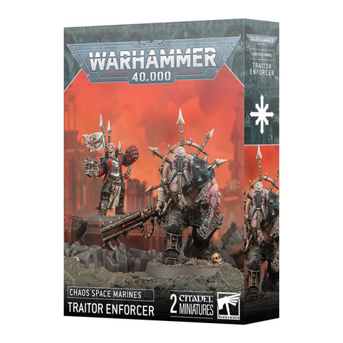 Warhammer 40K Chaos Space Marines Traitor Enforcer