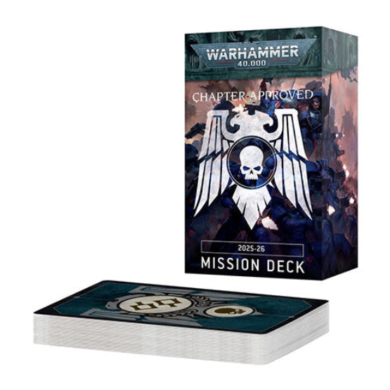 Warhammer 40K Chapter Approved 2025-2026 Mission Deck