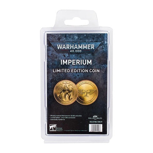 Warhammer 40K Imperium Collectible Coin