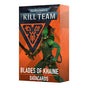 Warhammer 40K Kill Team Blades of Khaine Datacards