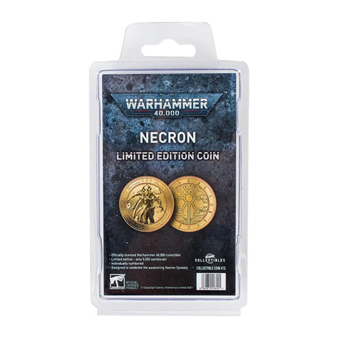 Warhammer 40K Necron Collectible Coin