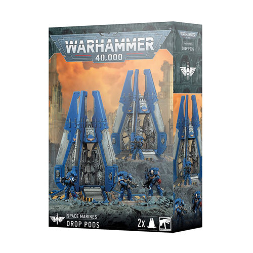 Warhammer 40K Space Marines Drop Pods