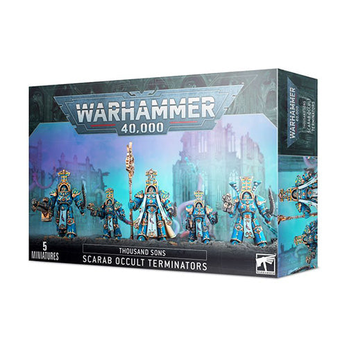 Warhammer 40K Thousand Sons Scarab Occult Terminators