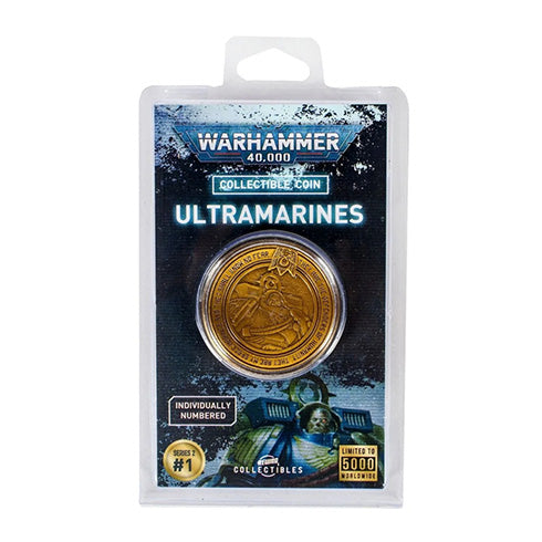 Warhammer 40K Ultramarines Coin