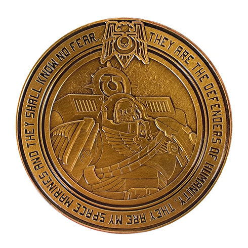 Warhammer 40K Ultramarines Coin