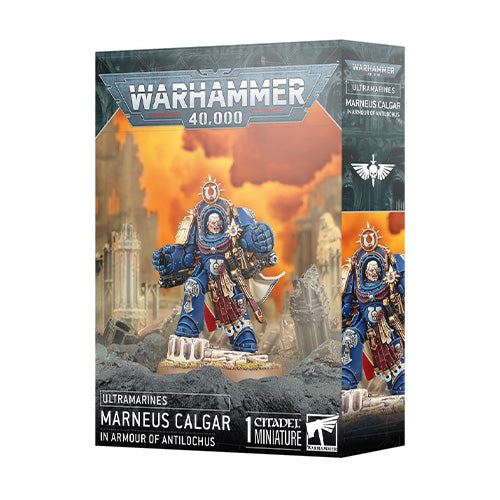 Warhammer 40K Ultramarines Marneus Calgar in Armour of Antilochus