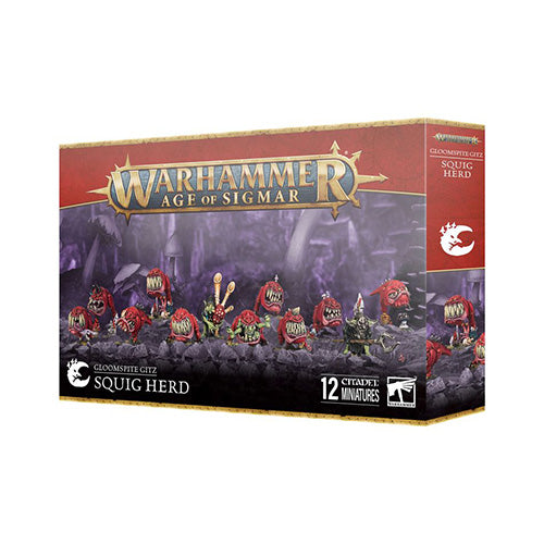 Warhammer Age of Sigmar Gloomspite Gitz Squig Herd