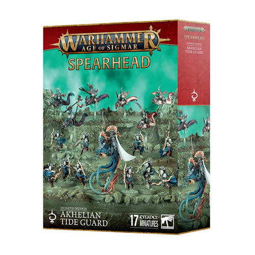 Warhammer Age of Sigmar Spearhead Idoneth Deepkin Akhelian Tide Guard