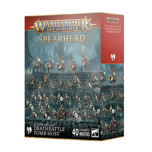 Warhammer Age of Sigmar Spearhead Soulblight Gravelords Deathrattle Tomb Host
