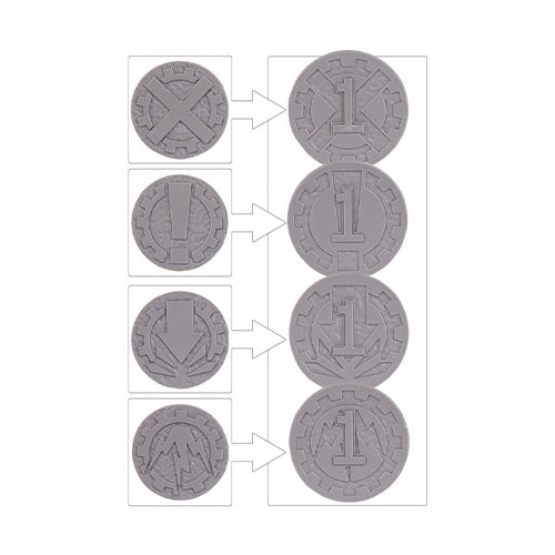 Warhammer The Horus Heresy Age of Darkness Markers and Tokens