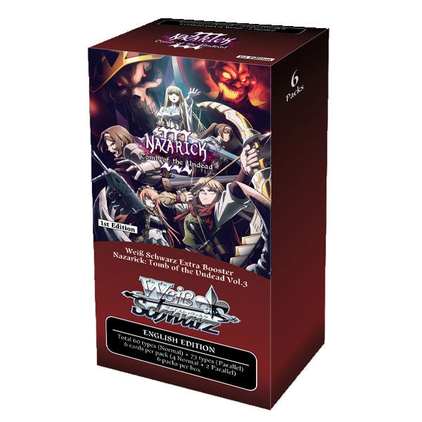 Weiss Schwarz Nazarick Tomb of the Undead Vol.3 Extra Booster Box