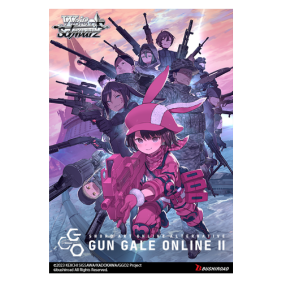 Weiss Schwarz Sword Art Online Alternative Gun Gale Online II Extra Booster Box