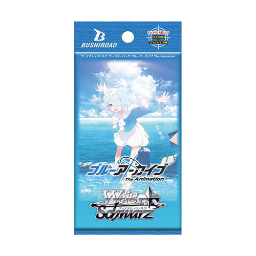Weiss Schwarz JPN Blue Archive The Animation Booster Box Japanese