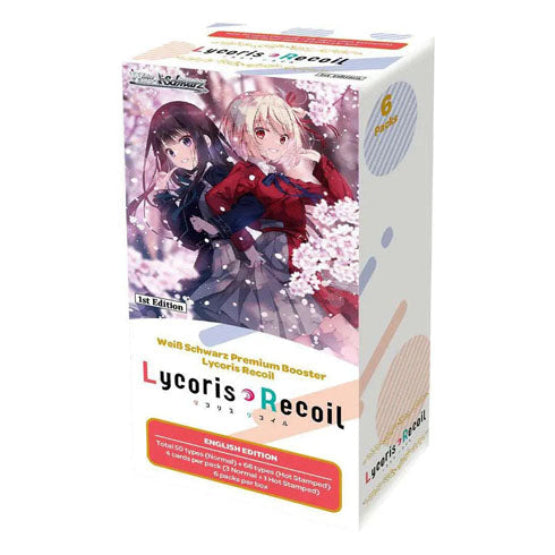 Weiss Schwarz Lycoris Recoil Premium Booster Box