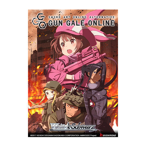 Weiss Schwarz Sword Art Online Alternative Gun Gale Online REPRINT Booster Box