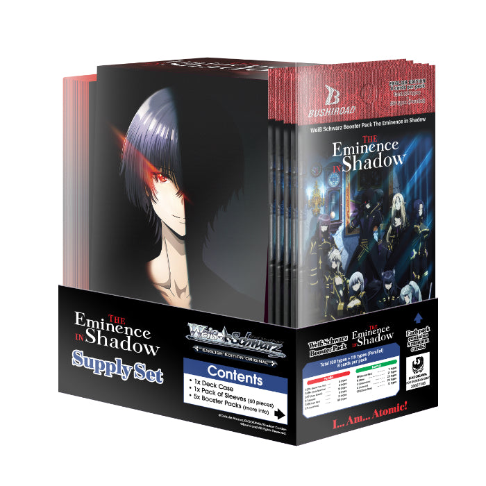 Weiss Schwarz The Eminence in Shadow Supply Set
