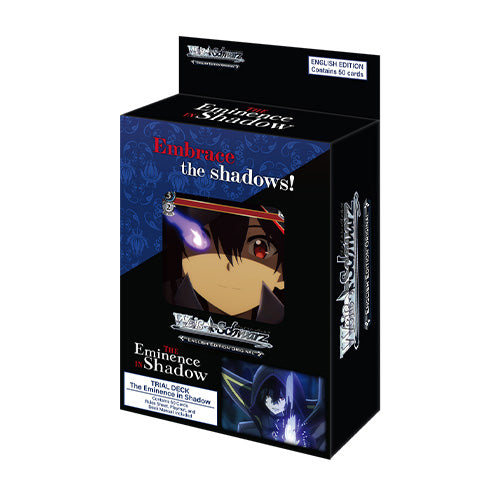 Weiss Schwarz The Eminence in Shadow Trial Deck