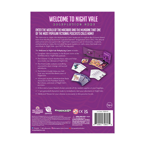 Welcome to Night Vale Roleplaying Game