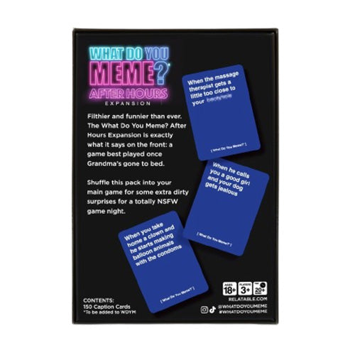 What Do You Meme? After Dark Expansion