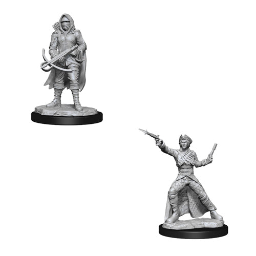 WizKids Deep Cuts Unpainted Miniatures Bounty Hunter Outlaw