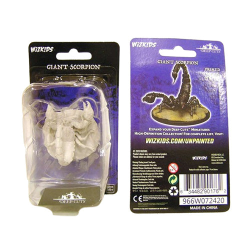 WizKids Deep Cuts Unpainted Miniatures Giant Scorpion