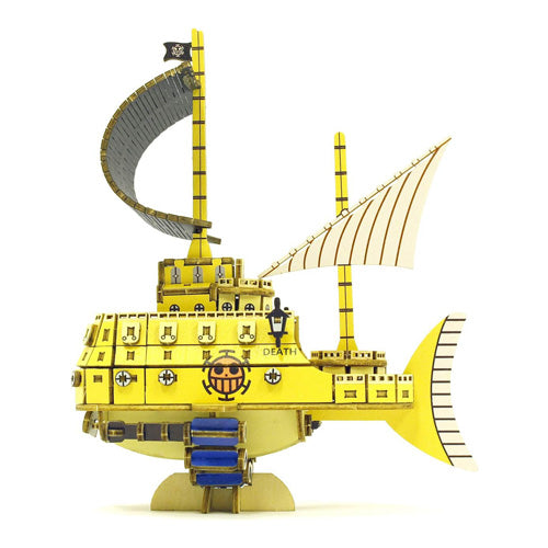 Wooden Art ki-gu-mi One Piece Law's Submarine 3D Puzzle