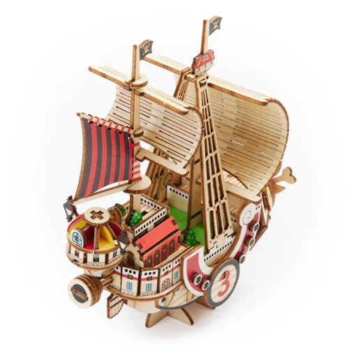 Wooden Art ki-gu-mi One Piece Thousand Sunny 3D Puzzle