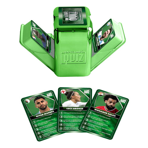 World Football Stars (Green) Top Trumps Quiz