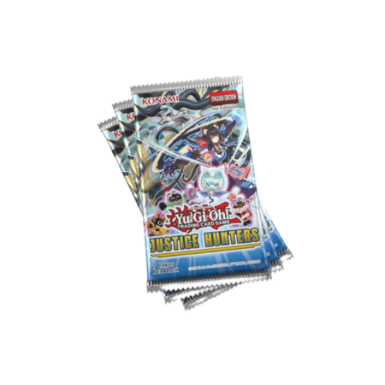 justice hunters yugioh booster box YuGiOh! Justice Hunters 3-Booster Tuckbox