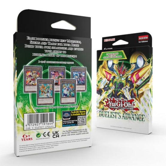 YuGiOh Duelist's Advance 3-Booster Tuck Box