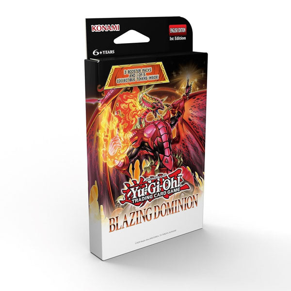 YuGiOh! Blazing Dominion 3-Booster Tuckbox