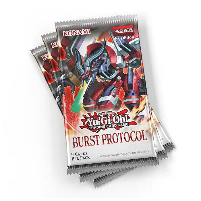 YuGiOh! Burst Protocol 3-Booster Tuckbox