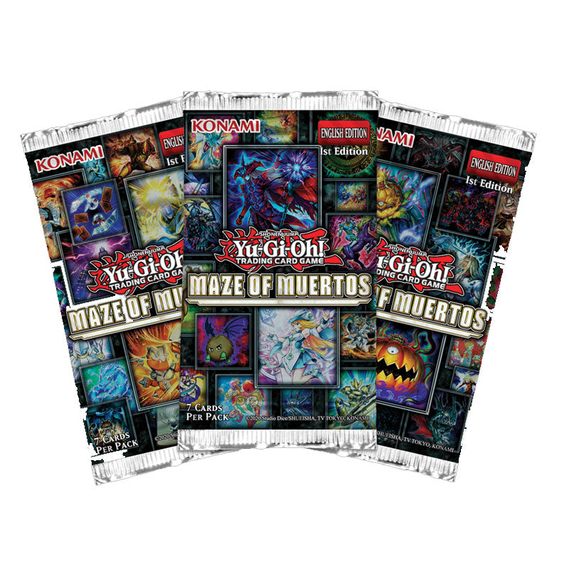 YuGiOh! Maze of Muertos 3-Booster Tuckbox