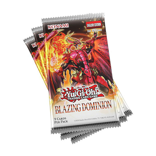 YuGiOh! Blazing Dominion Single Booster Pack