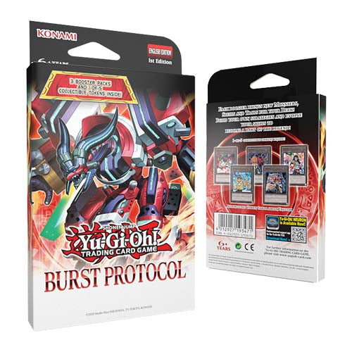 YuGiOh! Burst Protocol 3-Booster Tuckbox