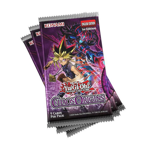 YuGiOh! Chaos Origins 3-Booster Tuckbox