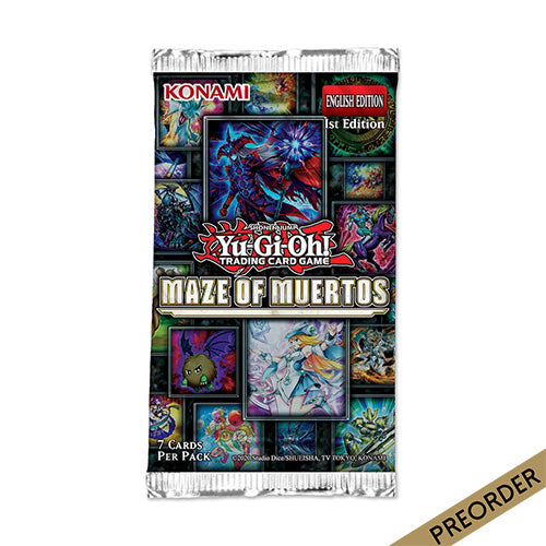 YuGiOh! Maze of Muertos Single Booster Pack