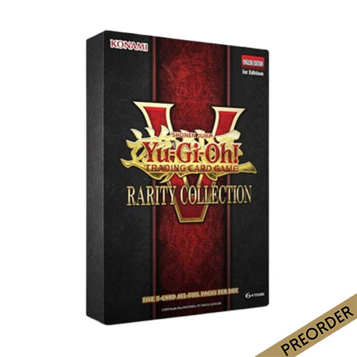 YuGiOh! Rarity Collection V 3-Booster Tuckbox