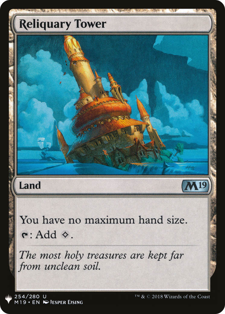 Reliquary Tower (M19) (LIST-M19-254) - The List - Magic The Gathering